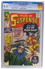 "TALES OF SUSPENSE" #48 DECEMBER 1963 CGC 6.5 OFF-WHITE TO WHITE PAGES.