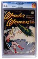 "WONDER WOMAN" #32 NOVEMBER-DECEMBER 1948 CGC 6.5 CREAM TO OFF-WHITE PAGES.