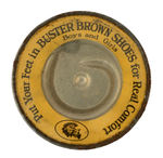 RARE "BUSTER BROWN SHOES" CELLO-COVERED DEXTERITY PUZZLE.