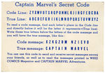 “WHIZ COMICS/FAWCETT CAPTAIN MARVEL CLUB” CARD CIRCA 1942 WITH ENVELOPE.