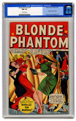 BLONDE PHANTOM #16, WINTER 1947.