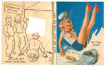 "PIN-UPS BY ZOE MOZERT" WW2 ERA BOOKLET.