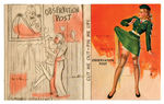 "PIN-UPS BY ZOE MOZERT" WW2 ERA BOOKLET.