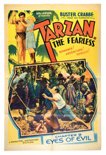 "TARZAN THE FEARLESS" MOVIE POSTER.