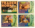 "TRADER HORN" LOBBY CARD SET.