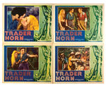 "TRADER HORN" LOBBY CARD SET.