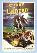 "CURSE OF THE UNDEAD" MOVIE POSTER.