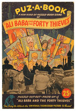 "ALI BABA AND THE FORTY THIEVES PUZ-A-BOOK."