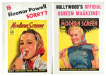 MOVIE MAGAZINE DISPLAY SIGNS W/CHRISTY ART.