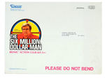 "THE SIX MILLION DOLLAR MAN/THE HARDY BOYS" MEMBERSHIP KIT PAIR.