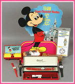 "ELGIN DISNEY CHARACTER WATCHES" MOTORIZED DISPLAY WITH LARGE GROUP OF TIMEPIECES.