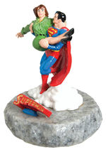 SUPERMAN "TO THE RESCUE" SCULPTURE.