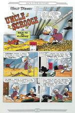 "UNCLE SCROOGE McDUCK - HIS LIFE & TIMES" LIMITED EDITION BOOK W/CARL BARKS-SIGNED LITHOGRAPH.