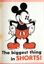 UNITED ARTISTS "BOX OFFICE" MAGAZINE W/MICKEY MOUSE CONTENTS.