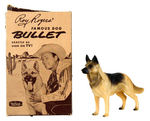 "ROY ROGERS FAMOUS DOG BULLET" BOXED HARTLAND FIGURE.