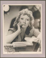 GREER GARSON SIGNED PHOTO.