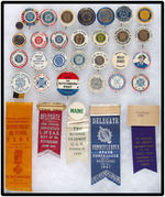 VETERANS OF FOREIGN WARS AND AMERICAN LEGION EXTENSIVE GROUP OF 33 ITEMS FROM 1950 AND EARLIER.