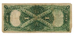 FR. 37 1917 $1 UNITED STATES "SAWHORSE BACK" NOTE RED SEAL.