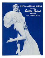 SALLY RAND SIGNED PROGRAM.