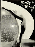 SALLY RAND SIGNED PROGRAM.