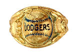 "DODGERS" 1940s BASEBALL RING.