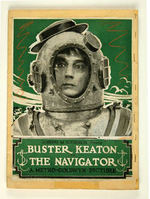 BUSTER KEATON PROTOTYPE "THE NAVIGATOR" PRESSBOOK.