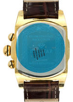 "AL CAPONE" MODERN AND VERY GLITZY WRISTWATCH FEATURING REAL PHOTO.