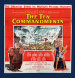 "THE TEN COMMANDMENTS" 6-SHEET MOVIE POSTER.