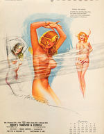 EARL MACPHERSON 1952 “STUDIO SECRETS SKETCHBOOK” PIN-UP CALENDAR.