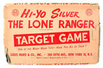 "THE LONE RANGER TARGET GAME."