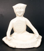 "FLEERS DUBBLE BUBBLE GUM" FIGURAL ASHTRAY.