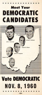 JFK-LBJ JUGATE OHIO SAMPLE BALLOT CARD