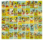 RARE MICKEY MOUSE FRENCH CHOCOLATE CARD SET.