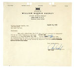 MAE WEST SIGNED DIAMOND LIL CONTRACT.