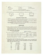 HENRY FONDA SIGNED AMERICAN FEDERATION OF RADIO ARTISTS MEMBERSHIP APPLICATION.