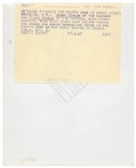 1947 WORLD SERIES OPPOSING PITCHERS NEWS SERVICE PHOTO.