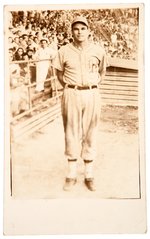 DICK SISLER IN HAVANA CUBANS UNIFORM VINTAGE REAL PHOTO POSTCARD.