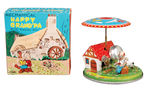 "HAPPY GRAND'PA WITH RINGING MILL" BOXED WIND-UP.