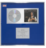 ART GARFUNKEL BRITISH SILVER SALES AWARD PAIR.