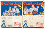 “CRACKER JACK” PREMIUM SCHOOL TABLET PAIR.