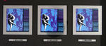 GUNS N ROSES "USE YOUR ILLUSION 1" & "USE YOUR ILLUSION II" ELABORATE RIAA HOLOGRAM SALES AWARD.