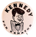 "KENNEDY FOR SENATOR" CARICATURE.