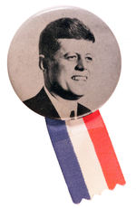 JFK GRAY W/RIBBON 1.75".