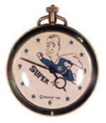 SPIRO AGNEW OVERSIZED SATIFICAL POCKET WATCH.