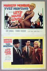 MARILYN MONROE "LET'S MAKE LOVE" LOBBY CARD SET.