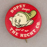 "DOPEY SAYS GET IT AT THE HECHT CO."