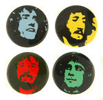 "THE WHO" RARE BACKSTAGE PASS BUTTON SET.