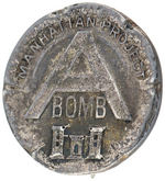 "MANHATTAN PROJECT A BOMB" PARTICIPANTS STERLING  BADGE.