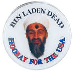 BIN LADEN ALIVE THAN DEAD PHOTOGRAPHIC IMAGE CHANGING FLASHER BUTTON.