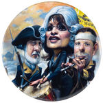 TEA PARTY LEADERS AS SPIRIT OF '76 LIMITED EDITION BUTTON.